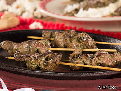 Big Top Steak Skewers