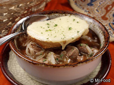 Beefy Onion Soup