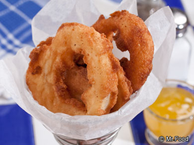 Sweet and Hot Onion Rings
