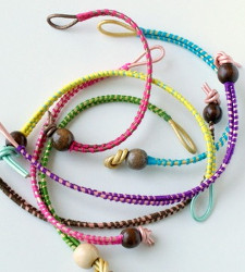 Colorful Leather Friendship Bracelets