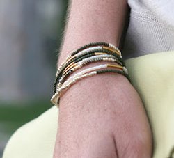 Dainty Stackable Seed Bead Bracelets