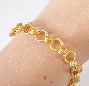 Easy Jump Ring Bracelet 