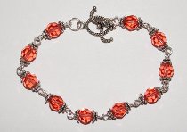 Pretty Salmon Bracelet