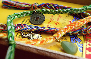 Revamped "Tie-Dye" Friendship Bracelets