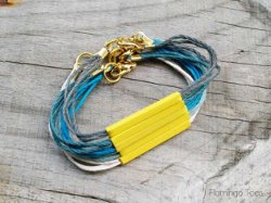 Stacked Ombre Cord Bracelets