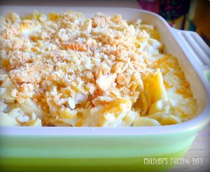 Easy Cheesy Ritzy Casserole