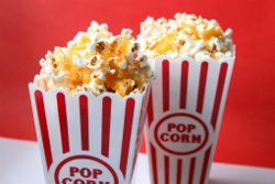 Cheesy Movie Popcorn