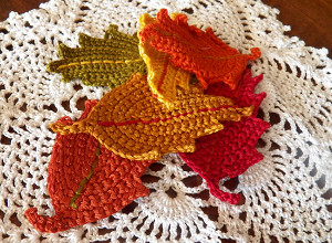 Quick and Cool Crochet Leaves