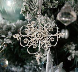 Intricate Quilled Snowflakes