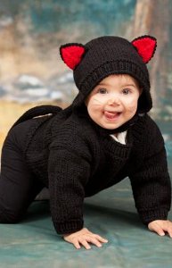Baby Black Cat Costume