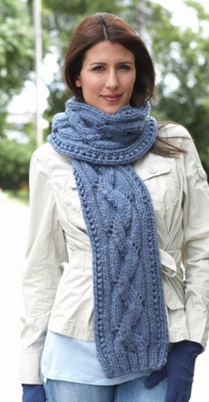Basic Cable Scarf