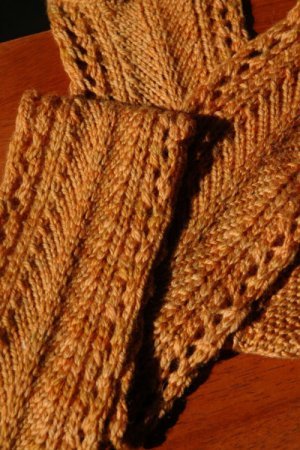 Golden Wheat Scarf