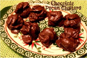 Slow Cooker Chocolate Pecan Clusters