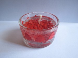 Christmas Gel Candles