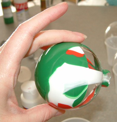simple marbled christmas ornaments favecrafts com simple marbled christmas ornaments favecrafts com