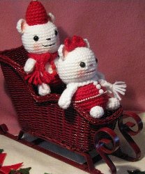 Mr. and Mrs. Christmas Mouse FaveCrafts.com