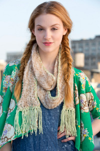 Fast Fringed Crochet Scarf