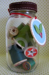 Holiday Gift Jars with Tags