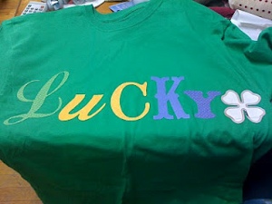 by bar shirt lucky