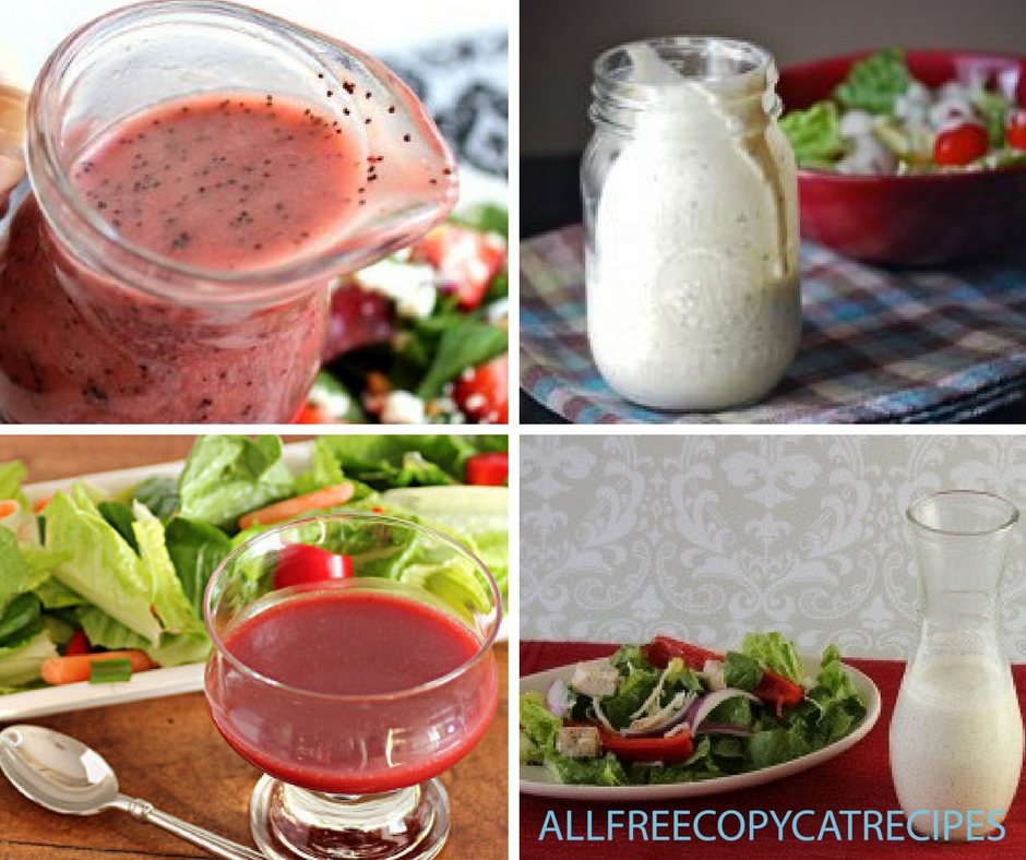How to Make Salad Dressing and Copycat Sauces 12 Homemade Dressing and