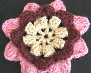 Irish Rose Crochet Flower