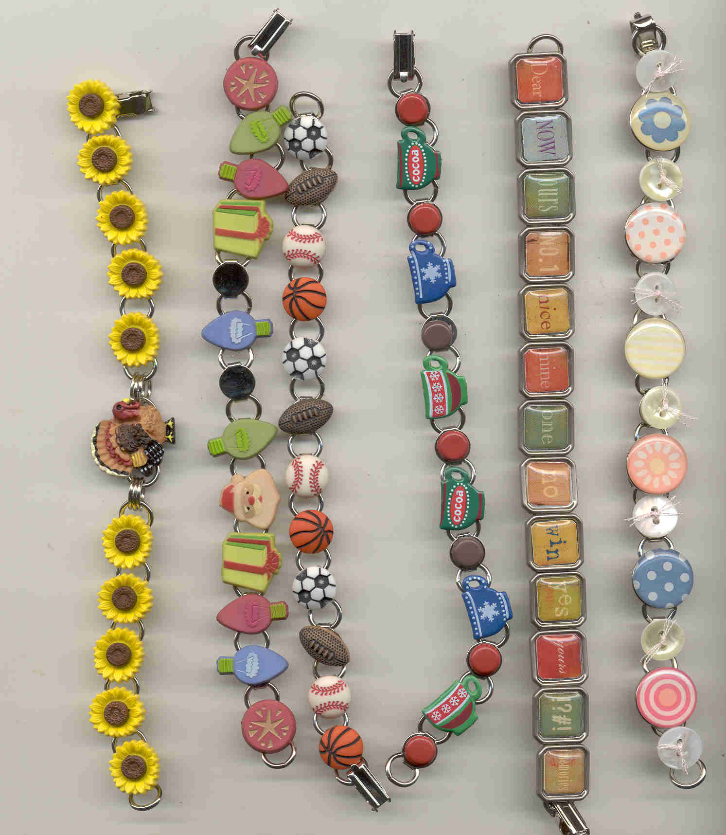 Quick and Easy Disk Bracelets