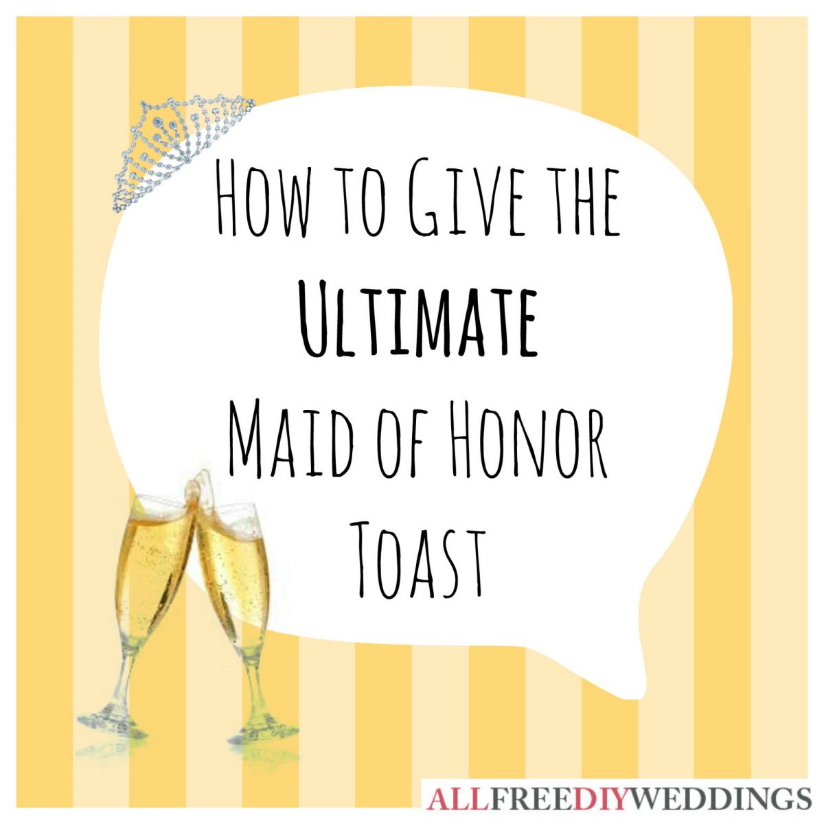 How to write a maid of honor speech when you dont like the groom