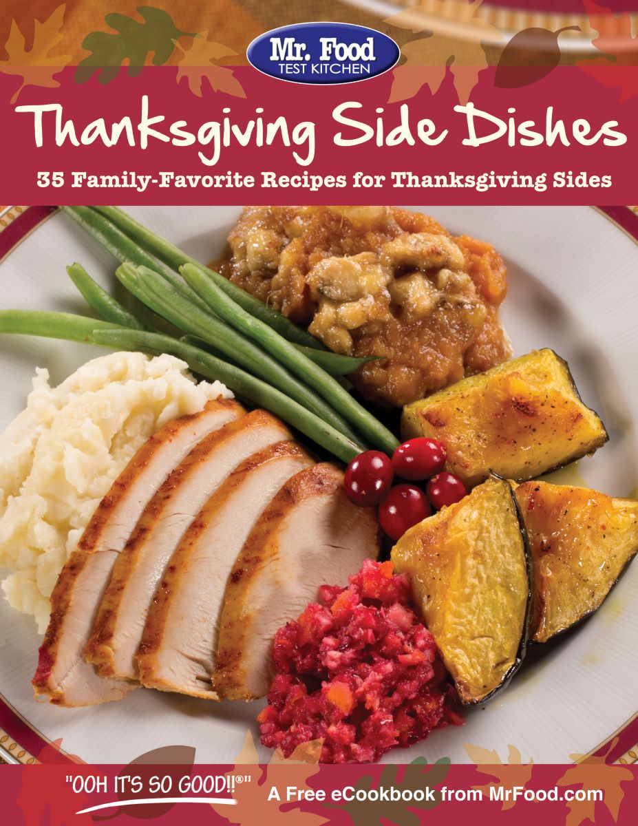 Thanksgiving Side Dishes FREE eCookbook