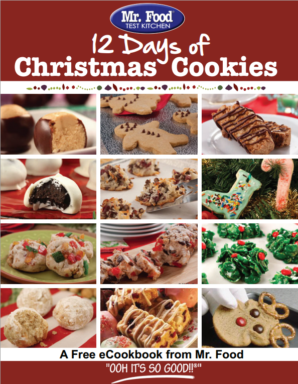 12 Days of Christmas Cookies FREE eCookbook