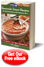 Homemade Sauce Recipes: 35 Pasta Sauce Recipes, BBQ Sauces, and More Free eCookbook