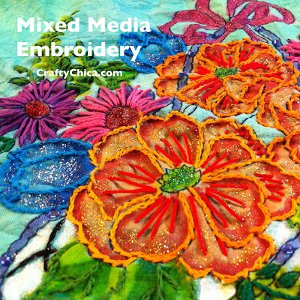 Tie dye embroidery  favecraftscom