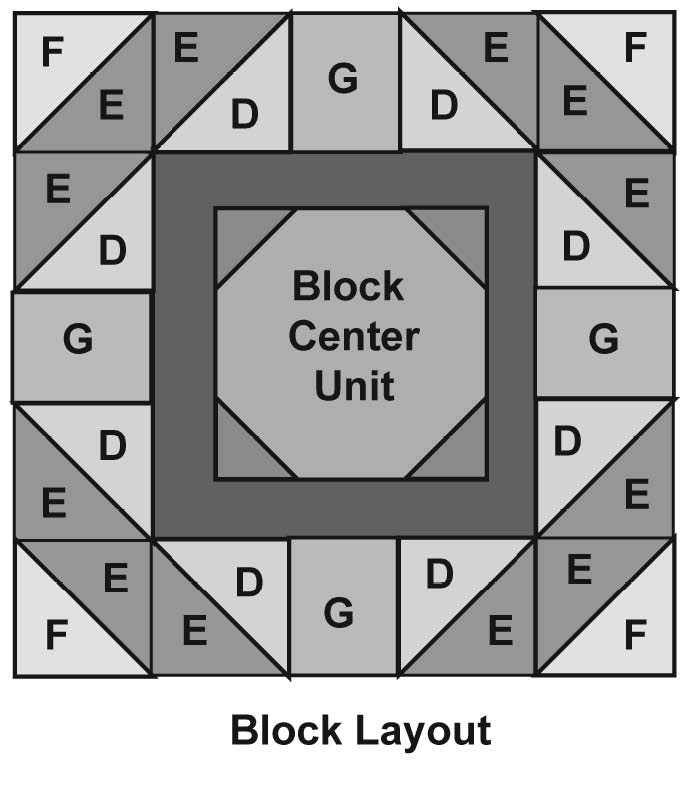 Belvedere Floral Quilt Pattern from Springs Creative