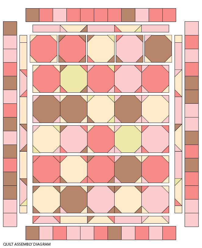 Sweet Snowballs Free Quilt Pattern