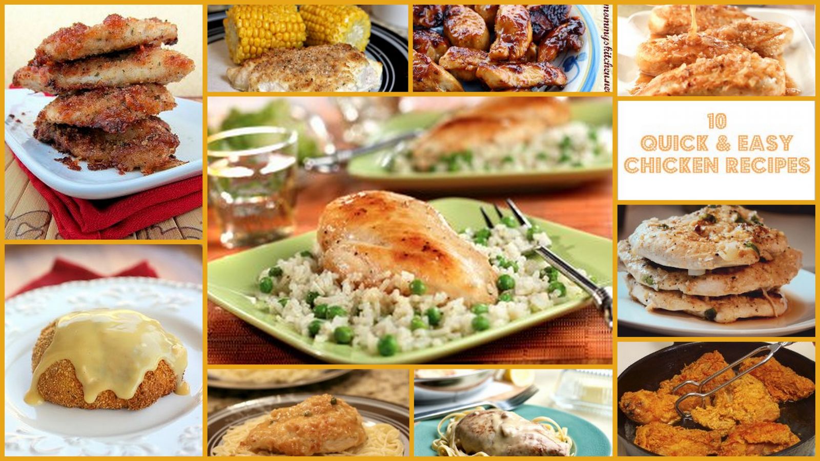 10 Quick and Easy Chicken Recipes | RecipeLion.com1600 x 900
