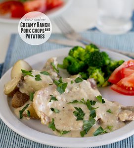 All Day Creamy Ranch Pork Chops