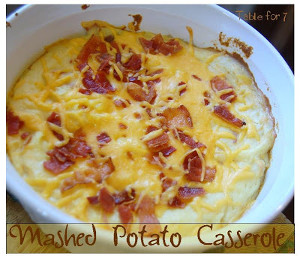 Best Ever Mashed Potato Casserole
