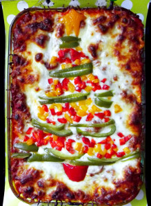Christmas Tree Lasagna