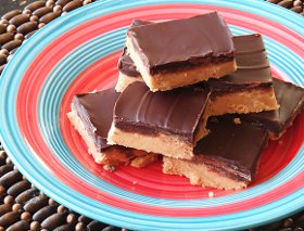 No  bake Peanut Butter Bars