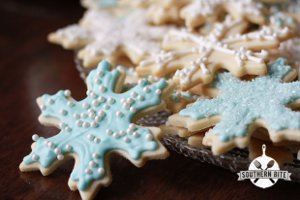 Festive Iced Sugar Cookies