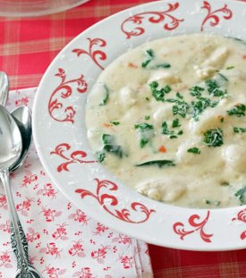 Italian Chicken and Dumpling Soup