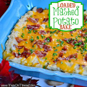 Loaded Mashed Potato Bake