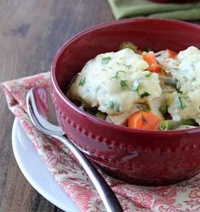 One Pot Chicken and Dumplings