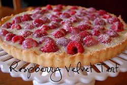 Raspberry Velvet Tart