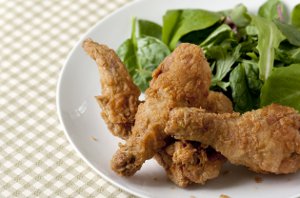 Spiced and Fried Chicken
