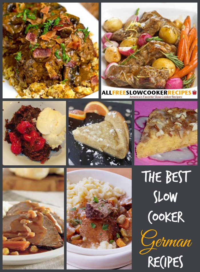 German Dinner in the Slow Cooker: 11 German Slow Cooker Recipes