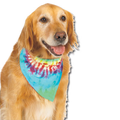 Tie Dye Dog Bandana