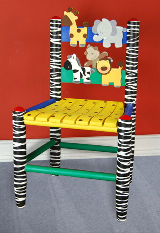 animal adventure character chair