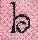 Letter "B" Needlepoint Stitch | FaveCrafts.com