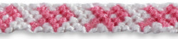 Cancer Ribbon Friendship Bracelet Pattern