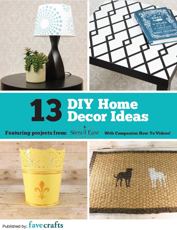 13 DIY Home Decor Ideas
